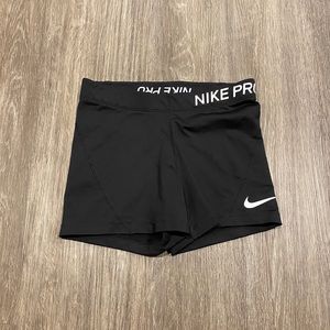 Nike Pro Dri-Fit Black Spandex Shorts
